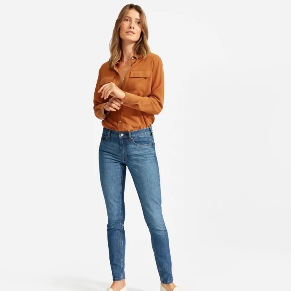 Everlane Mid-Rise Skinny Jeans - Picture 2 of 13
